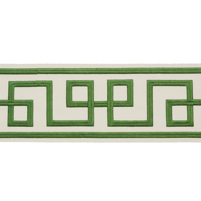 Schumacher Octavius Tape Green Trim