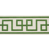 Schumacher Octavius Tape Green Trim