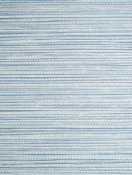 Scalamandre Willow Weave Blue Jay Wallpaper