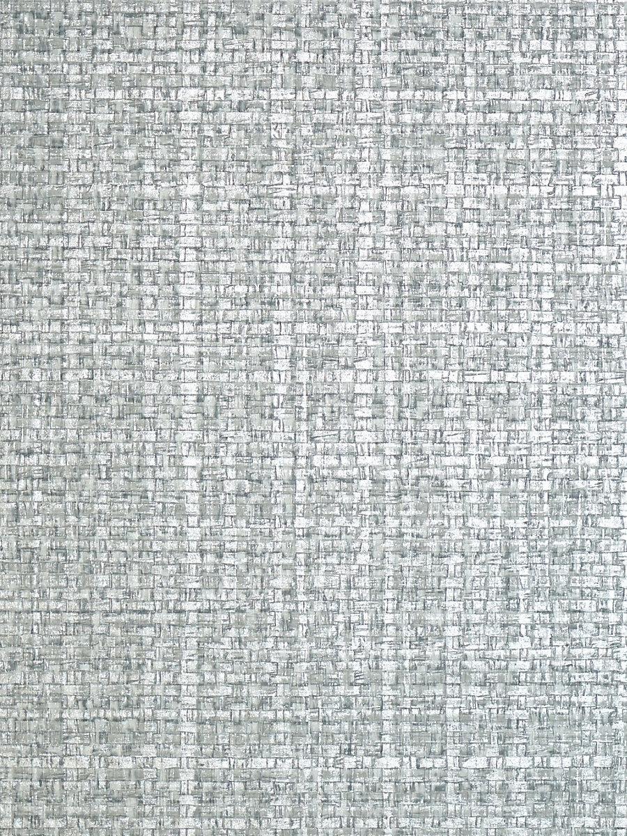 Scalamandre Jute Blue Mica Wallpaper