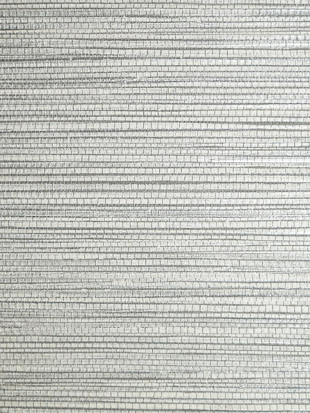 Scalamandre Willow Weave Hematite Wallpaper