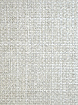 Scalamandre Jute Silver Dollar Wallpaper