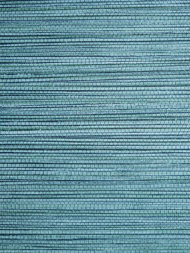 Scalamandre Willow Weave Lagoon Wallpaper