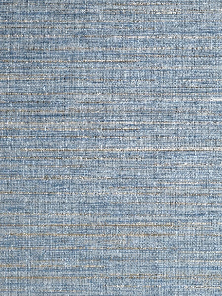 Scalamandre Feather Reed Blue Jay Wallpaper