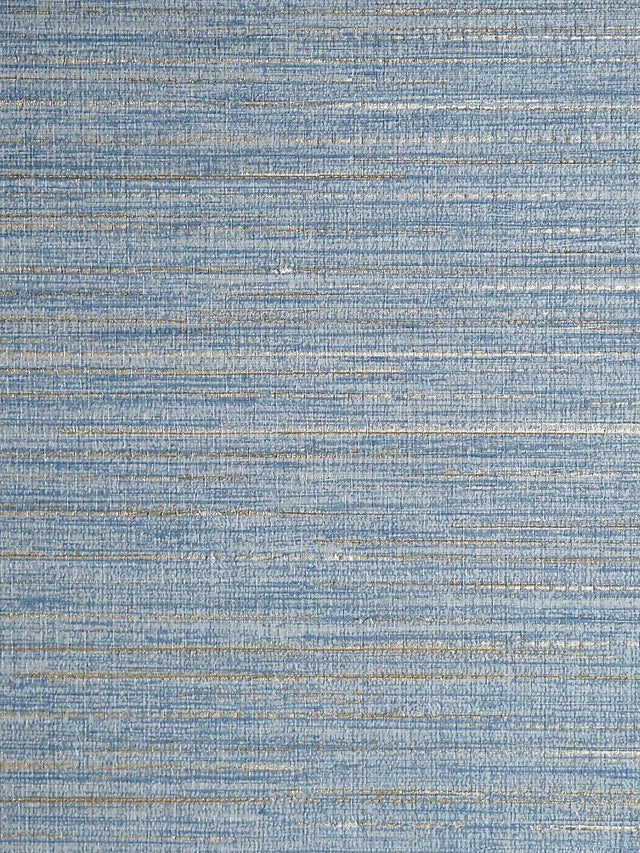 Scalamandre Feather Reed Blue Jay Wallpaper