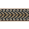 Schumacher Black Marion Velvet Tape