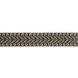 Schumacher Black Marion Velvet Tape