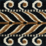 Schumacher Black Marion Velvet Tape