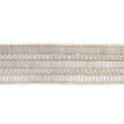 Schumacher Platinum Trento Beaded Tape