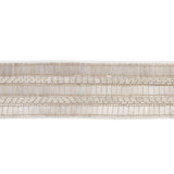 Schumacher Platinum Trento Beaded Tape