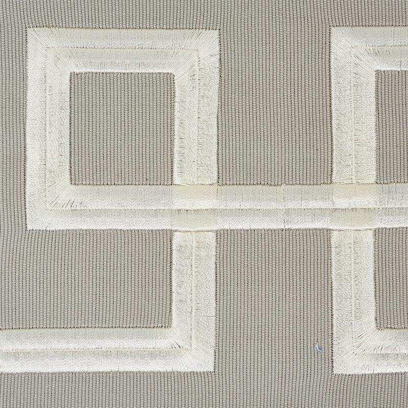 Schumacher Octavius Tape Grey Trim