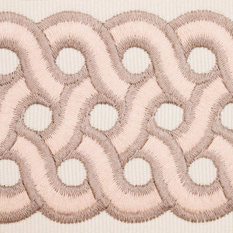 Schumacher Mandeville Tape Blush Trim