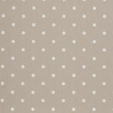 Clarke & Clarke DOTTY TAUPE Fabric
