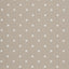 Clarke & Clarke DOTTY TAUPE Fabric