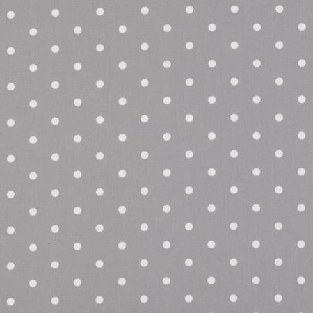 Clarke & Clarke DOTTY SMOKE Fabric