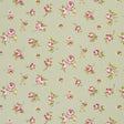 Clarke & Clarke ROSEBUD SAGE Fabric