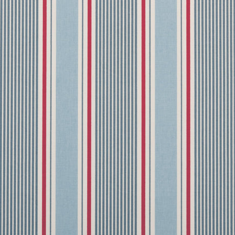 Clarke & Clarke SAIL STRIPE MARINE Fabric