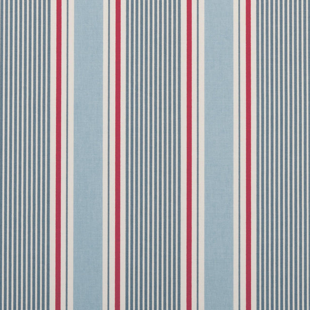 Clarke & Clarke SAIL STRIPE MARINE Fabric