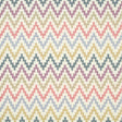 Clarke & Clarke KLAUDIA INDIGO/CRANBERRY Drapery Fabric