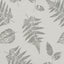 Clarke & Clarke FOLIAGE SILVER Drapery Fabric