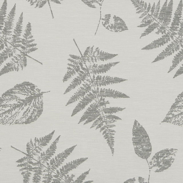 Clarke & Clarke FOLIAGE SILVER Drapery Fabric
