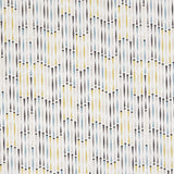 Clarke & Clarke CASSANDRA CHARCOAL/CHARTREUSE Fabric