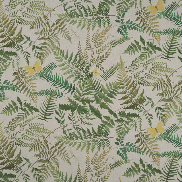 Clarke & Clarke FERN GLADE LINEN Fabric