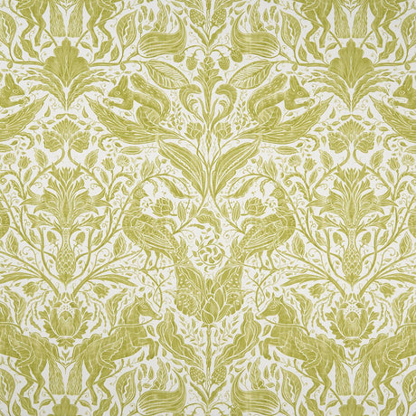 Clarke & Clarke FOREST TRAIL CITRUS Fabric