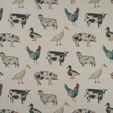 Clarke & Clarke ON THE FARM LINEN Fabric
