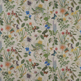 Clarke & Clarke SECRET GARDEN LINEN Fabric