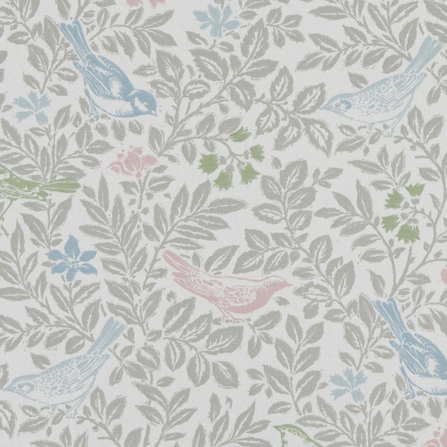 Clarke & Clarke BIRD SONG PASTEL Fabric