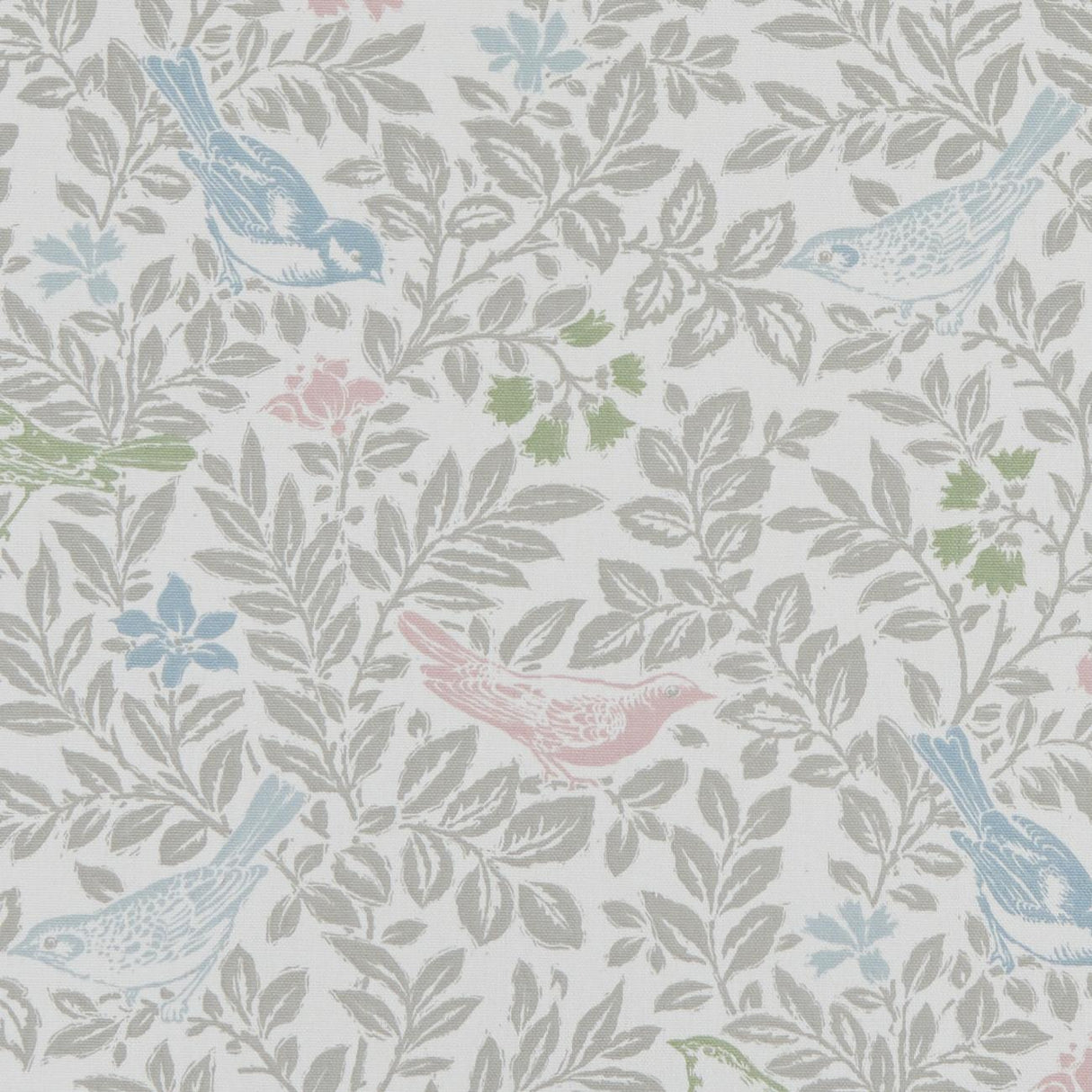 Clarke & Clarke BIRD SONG PASTEL Fabric