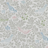 Clarke & Clarke BIRD SONG PASTEL Fabric