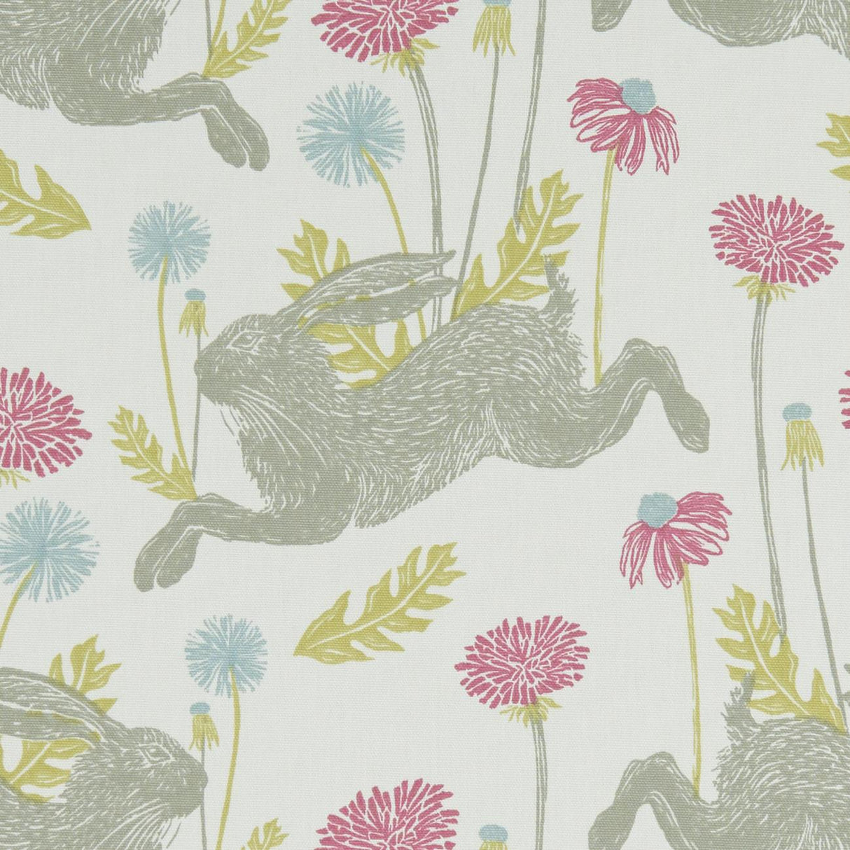 Clarke & Clarke MARCH HARE SUMMER Fabric