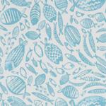 Clarke & Clarke TRAWLER AQUA Fabric