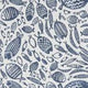 Clarke & Clarke TRAWLER NAVY Fabric