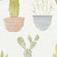 Clarke & Clarke CACTUS PASTEL Fabric