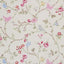 Clarke & Clarke BIRD TRAIL GREY Fabric