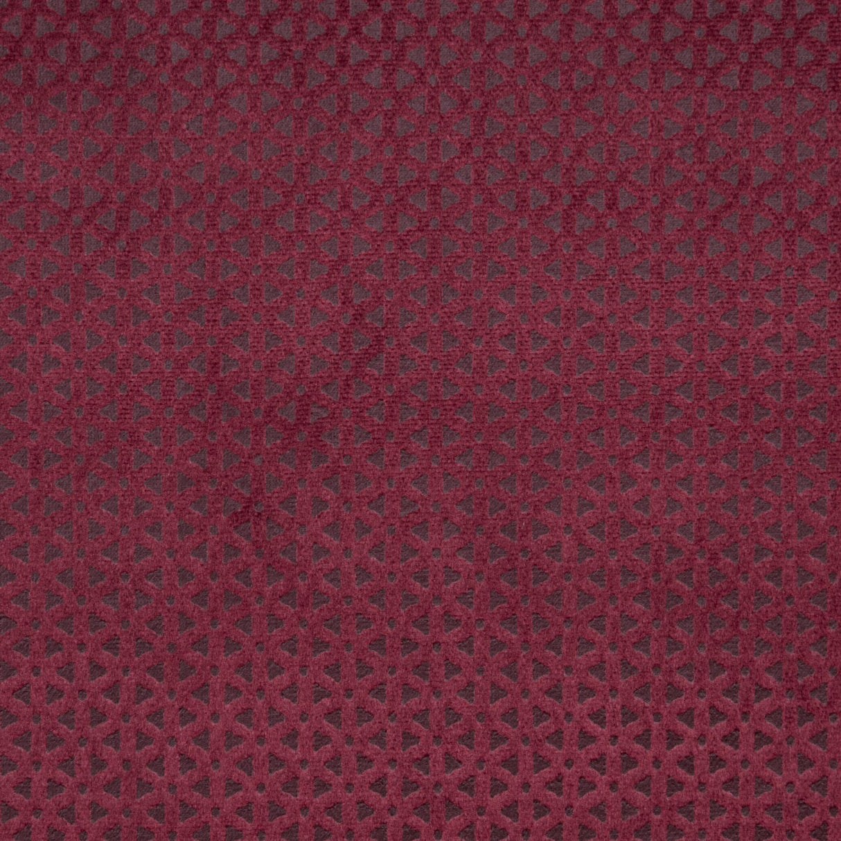 Clarke & Clarke LORETO MULBERRY Fabric