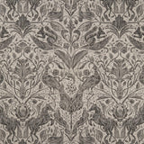 Clarke & Clarke FOREST TRAIL CHARCOAL Fabric