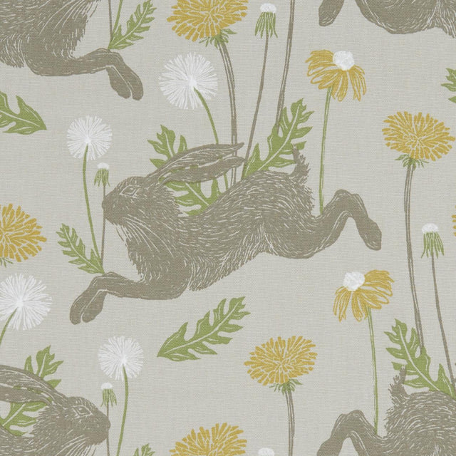 Clarke & Clarke MARCH HARE LINEN Fabric