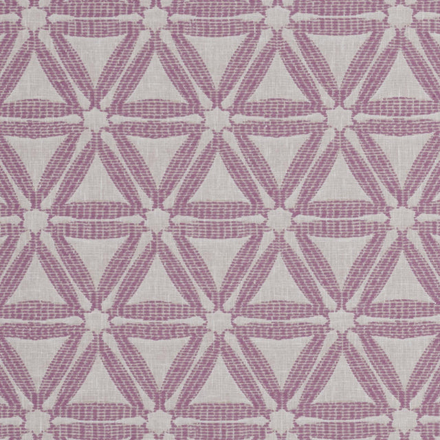 Clarke & Clarke DELTA VIOLET Drapery Fabric