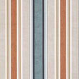 Clarke & Clarke LUELLA TEAL/SPICE Fabric