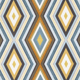 Clarke & Clarke TERRAZZO TEAL/SPICE Fabric