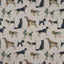 Clarke & Clarke WALKIES LINEN Fabric