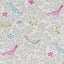 Clarke & Clarke BIRD SONG SUMMER Fabric