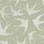 Clarke & Clarke FLY AWAY SAGE Fabric
