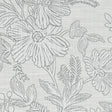 Clarke & Clarke HOLLYHURST SILVER Fabric