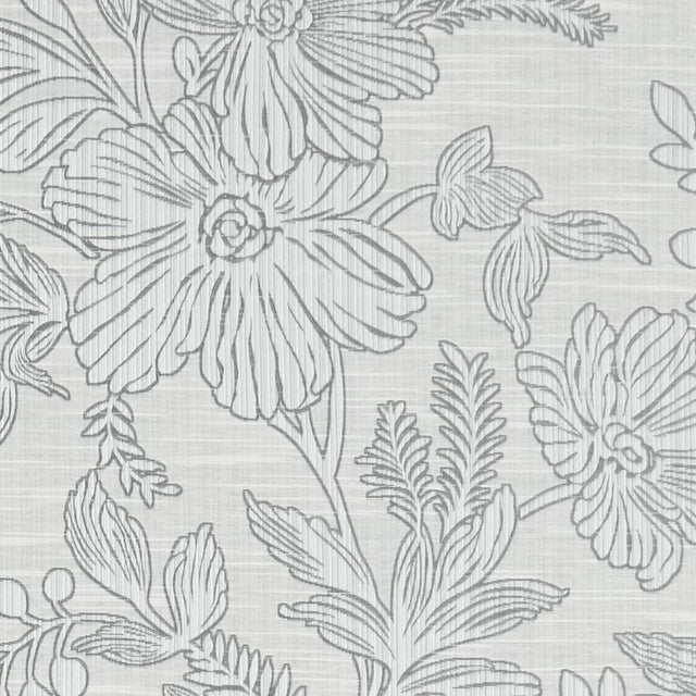 Clarke & Clarke HOLLYHURST SILVER Fabric