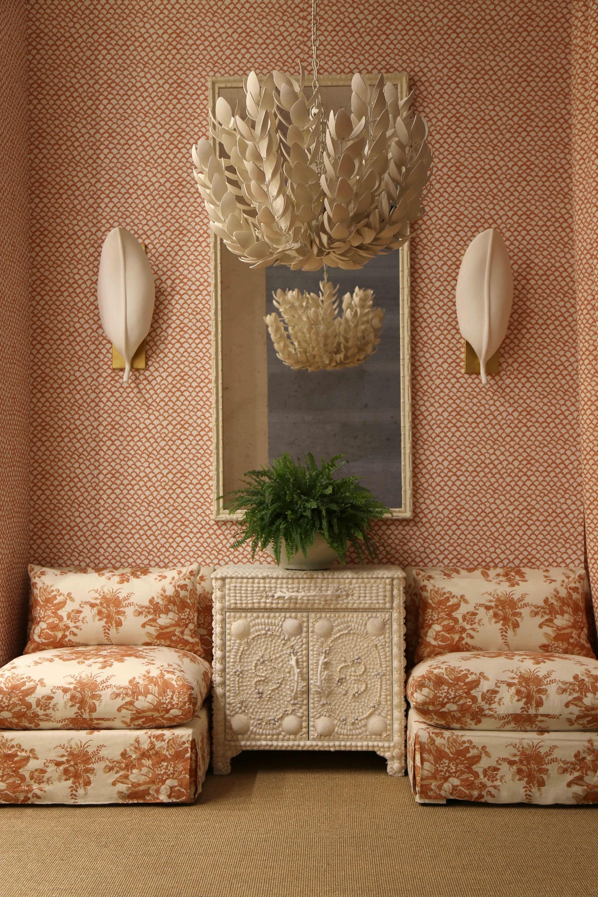 Lee Jofa AURORA TERRACOTA Fabric